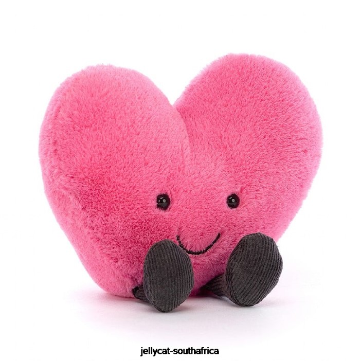 22 Toy Amuseable Hot Heart Pink Jellycat