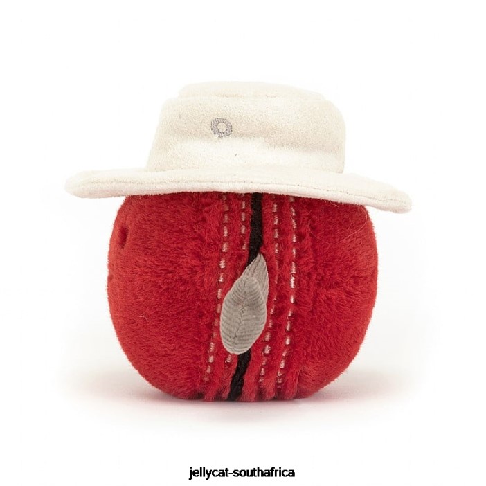 80 Toy Amuseable Sports Cricket Ball Red Jellycat