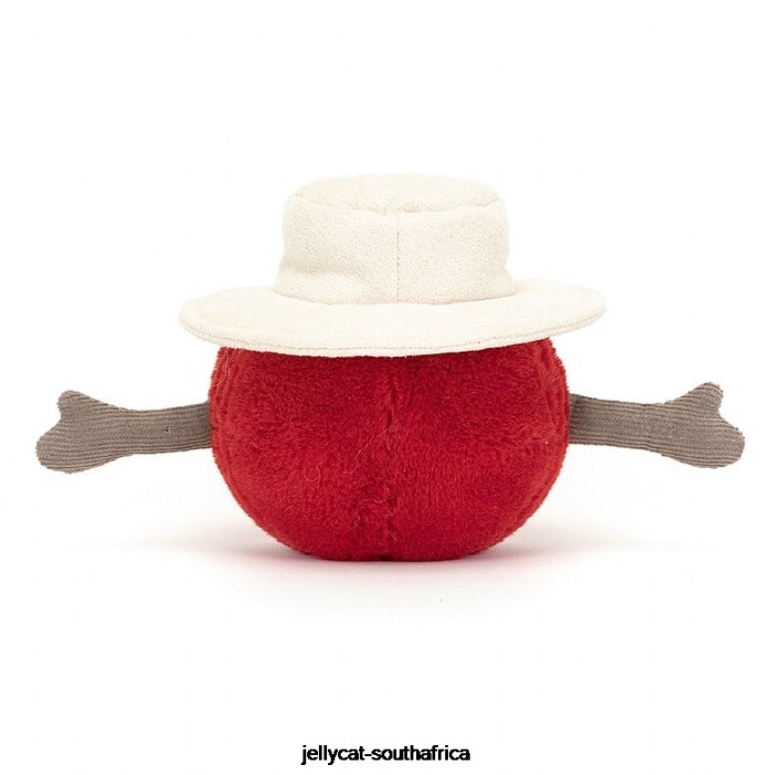 80 Toy Amuseable Sports Cricket Ball Red Jellycat