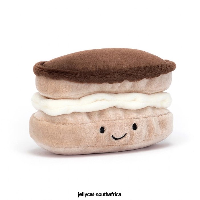 133 Toy Pretty Patisserie Eclair Brown Jellycat
