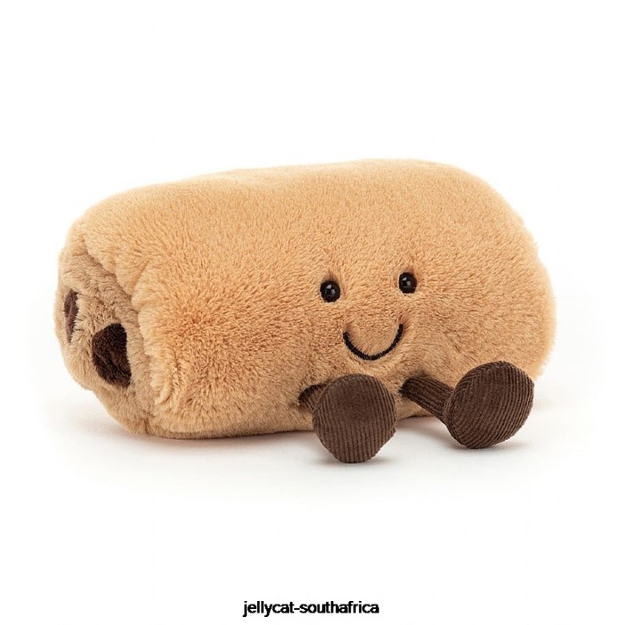 536 Toy Amuseable Pain Au Chocolat Beige Jellycat