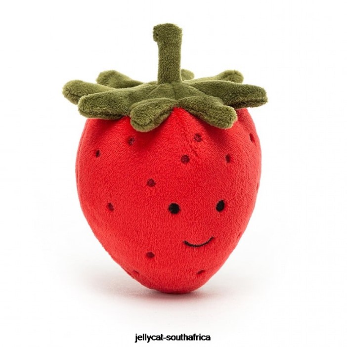 572 Toy Fabulous Fruit Strawberry Red Jellycat