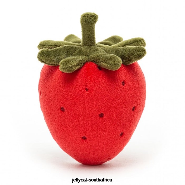 572 Toy Fabulous Fruit Strawberry Red Jellycat