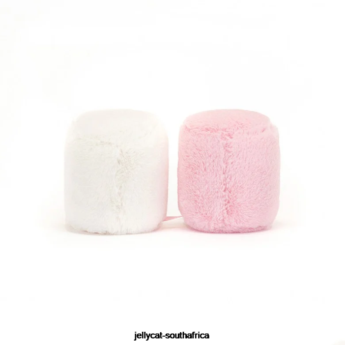 603 Toy Amuseable Pink and White Marshmallows Multi-colour Jellycat