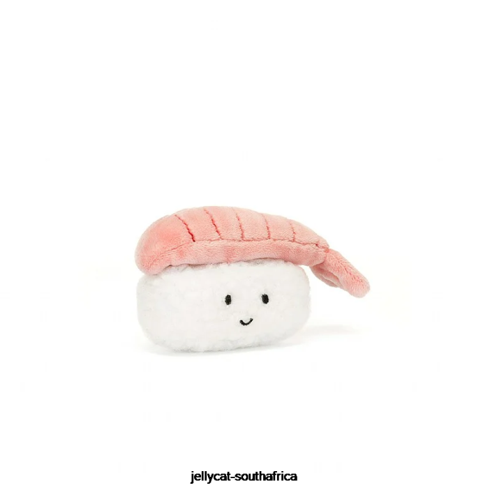647 Toy Sassy Sushi Nigiri Pink and White Jellycat