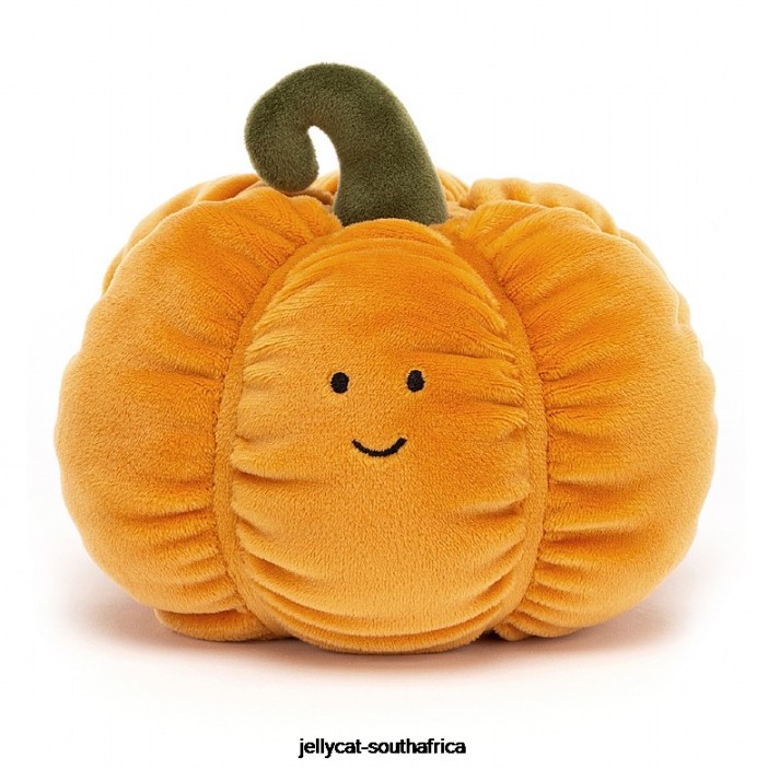 661 Toy Vivacious Vegetable Pumpkin Orange Jellycat