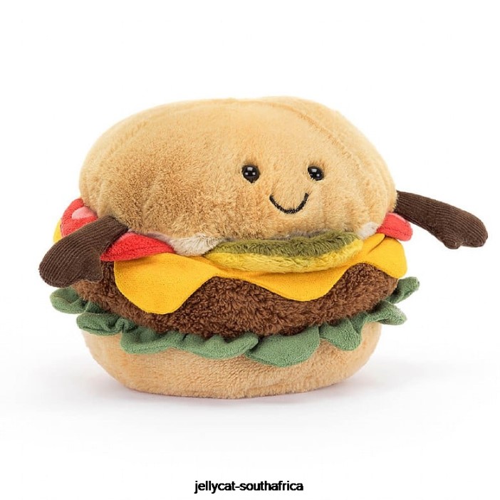 88 Toy Amuseable Burger Multi-colour Jellycat