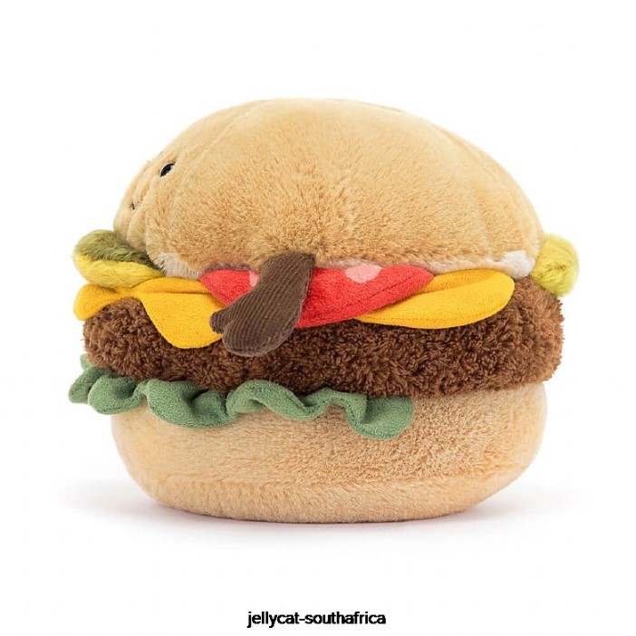 88 Toy Amuseable Burger Multi-colour Jellycat