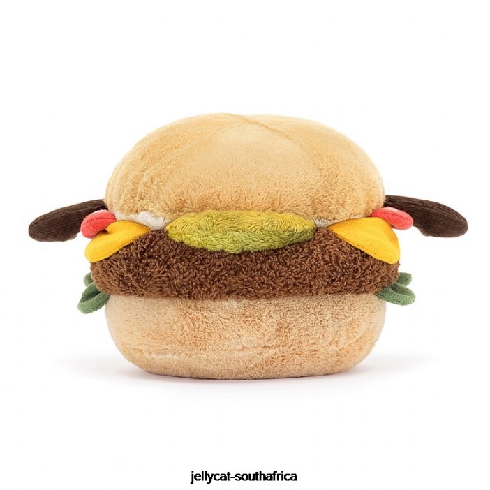 88 Toy Amuseable Burger Multi-colour Jellycat