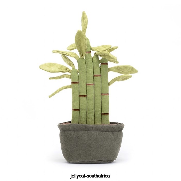 366 Toy Amuseable Potted Bamboo Green Jellycat