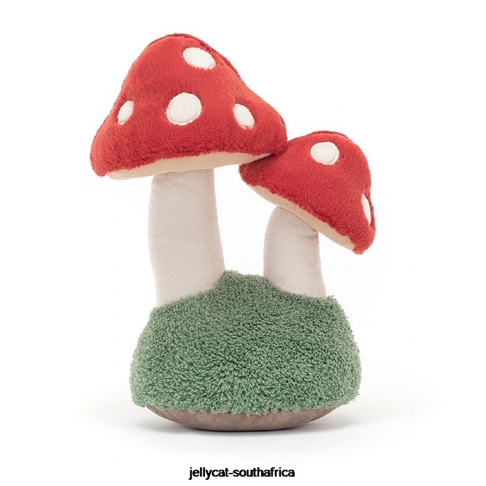 604 Toy Amuseable Pair of Toadstools Multi-colour Jellycat