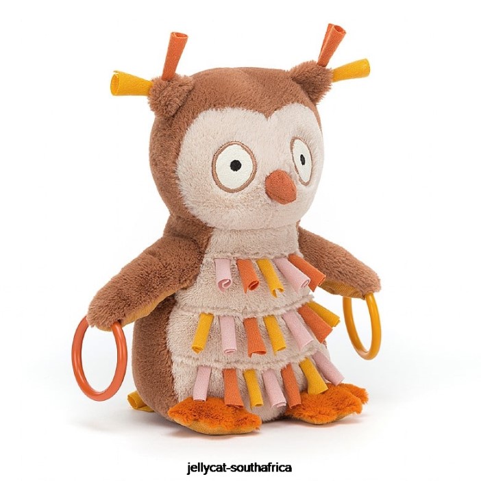 717 Toy Happihoop Owl Multi-colour Jellycat