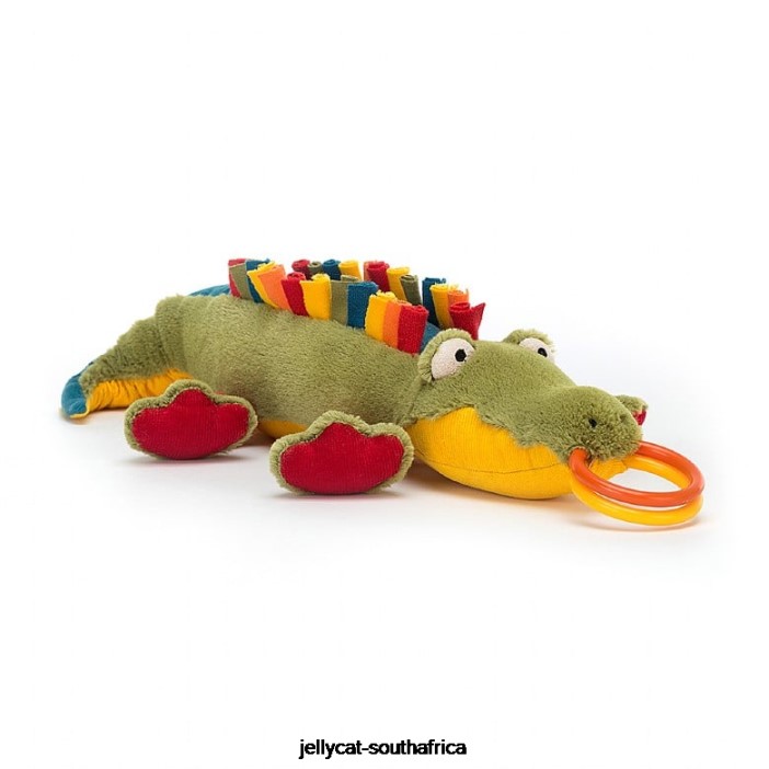 751 Toy Happihoop Croc Multi-colour Jellycat