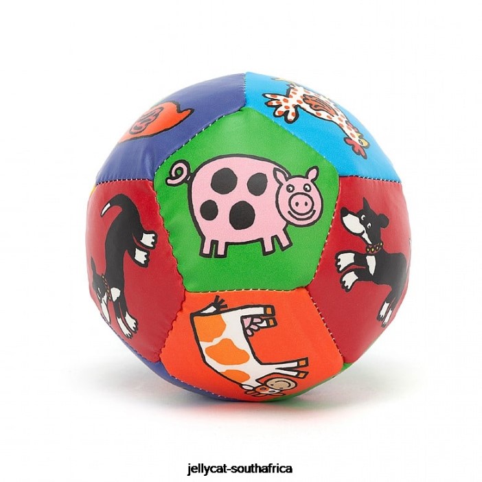 752 Toy Farm Tails Boing Ball Multi-colour Jellycat