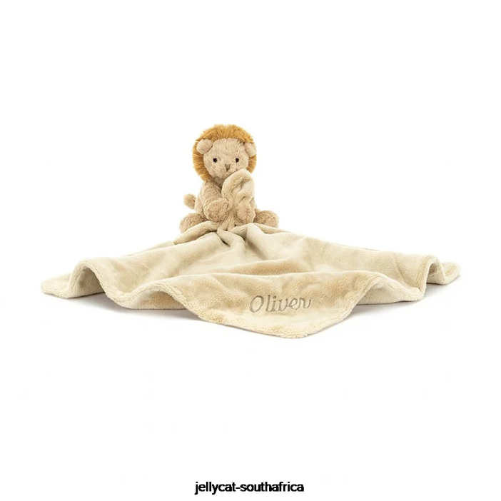180 Toy Personalised Fuddlewuddle Lion Soother Yellow Jellycat