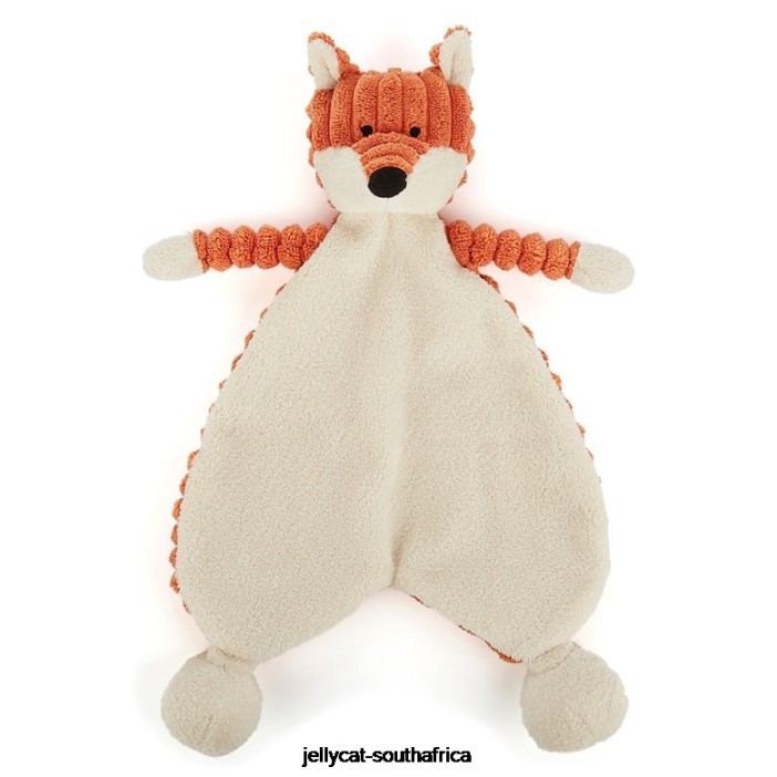 215 Toy Cordy Roy Baby Fox Soother Orange Jellycat