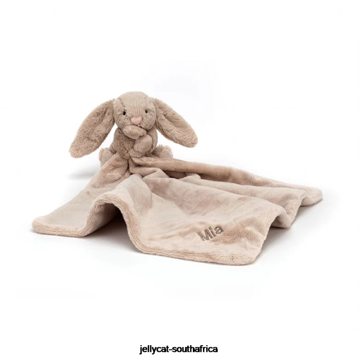 238 Toy Personalised Bashful Bunny Soother Beige Jellycat