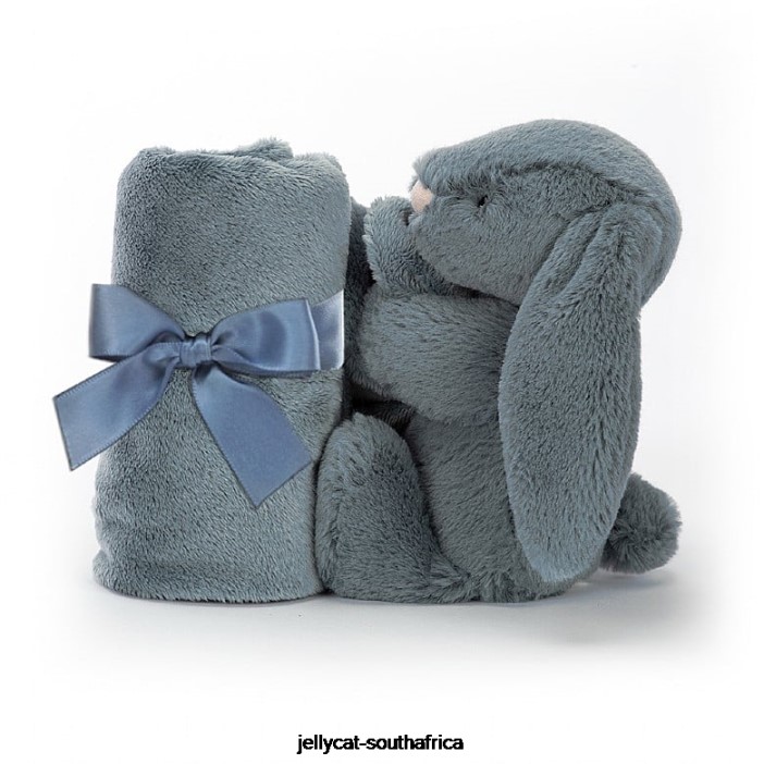 271 Toy Bashful Dusky Bunny Soother Blue Jellycat
