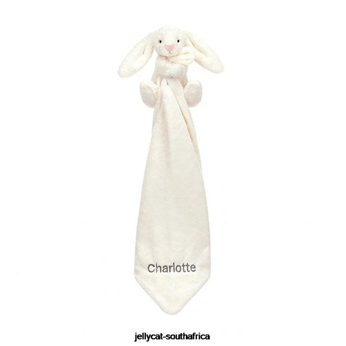 293 Toy Personalised Bashful Bunny Soother Cream Jellycat