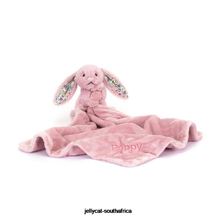 328 Toy Personalised Blossom Tulip Bunny Soother Pink Jellycat