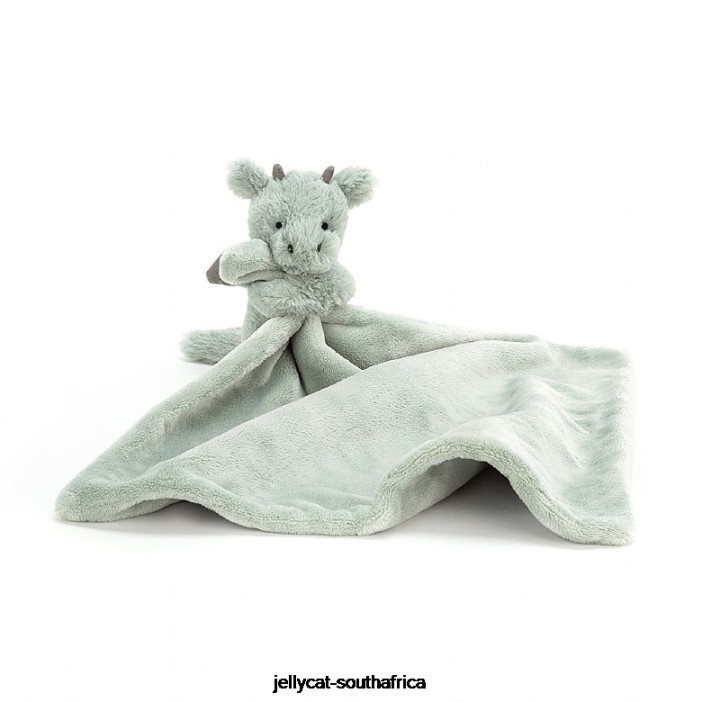 460 Toy Bashful Dragon Soother Green Jellycat