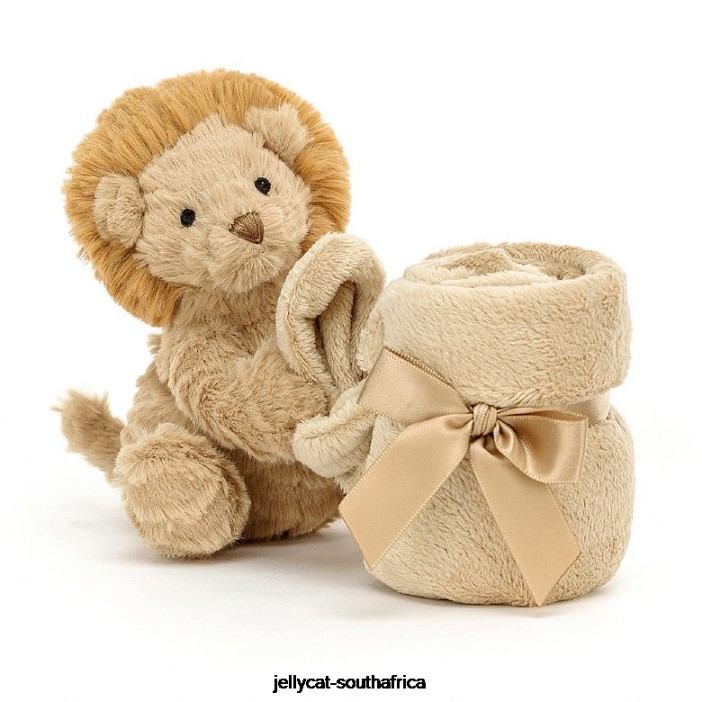 689 Toy Fuddlewuddle Lion Soother Yellow Jellycat