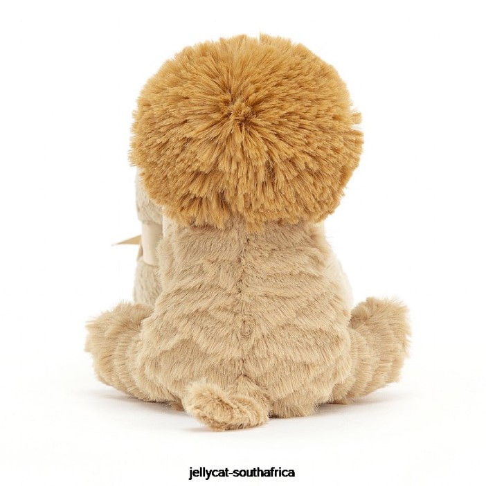 689 Toy Fuddlewuddle Lion Soother Yellow Jellycat
