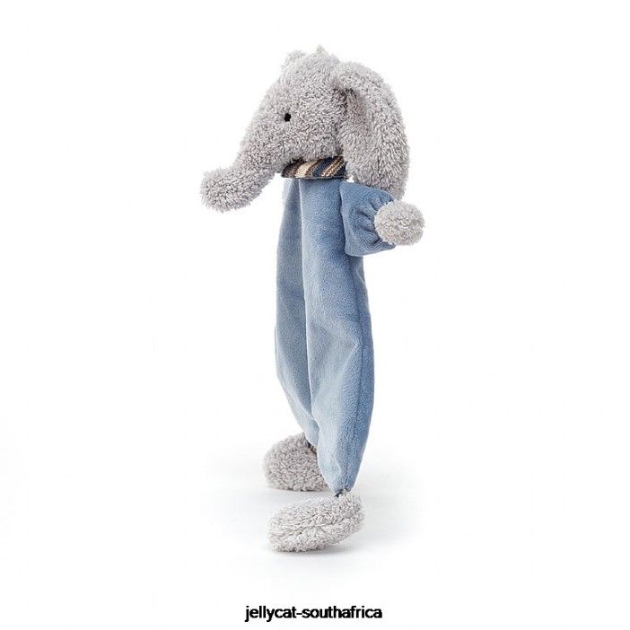 701 Toy Lingley Elephant Soother Grey Jellycat