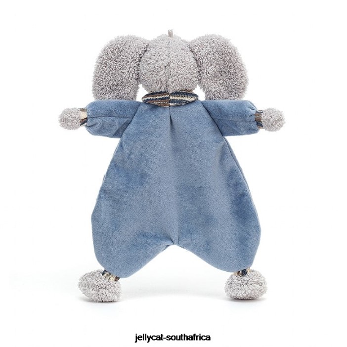 701 Toy Lingley Elephant Soother Grey Jellycat