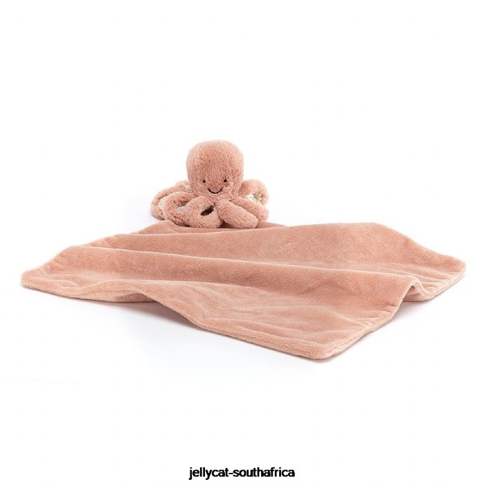 768 Toy Odell Octopus Soother Apricot Jellycat