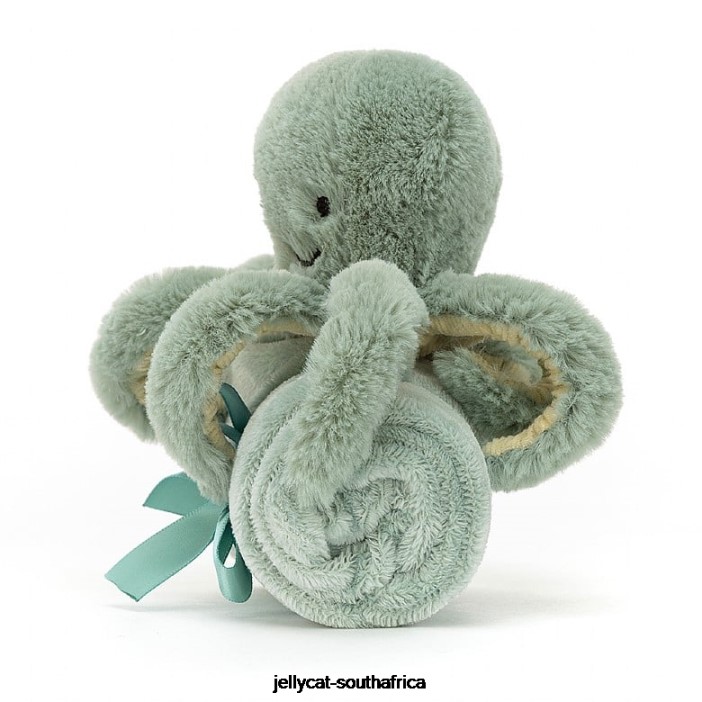 768 Toy Odell Octopus Soother Apricot Jellycat
