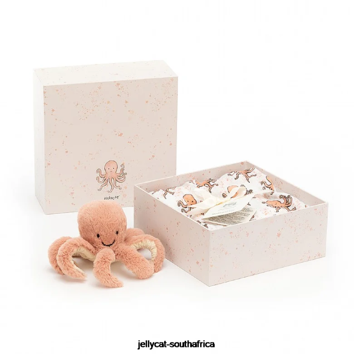 749 Toy Odell Octopus Gift Set Multi-colour Jellycat