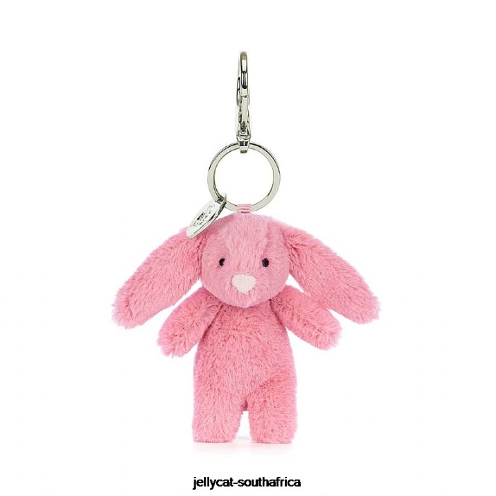24 Accessory Bashful Bunny Bag Charm Pink Jellycat