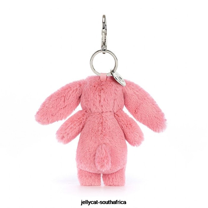 24 Accessory Bashful Bunny Bag Charm Pink Jellycat