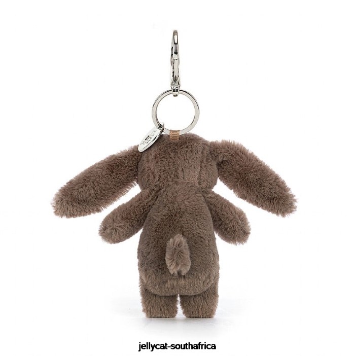 560 Accessory Bashful Bunny Truffle Bag Charm Brown Jellycat