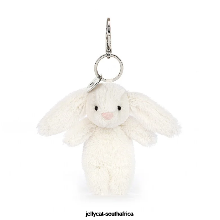 566 Accessory Bashful Bunny Bag Charm Cream Jellycat