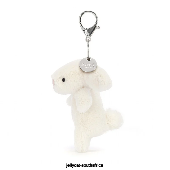 566 Accessory Bashful Bunny Bag Charm Cream Jellycat