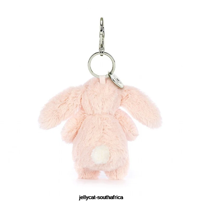 613 Accessory Bashful Blush Bunny Bag Charm Peach Jellycat