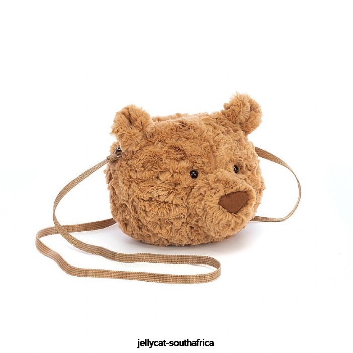 670 Bag Bartholomew Bear Bag Brown Jellycat