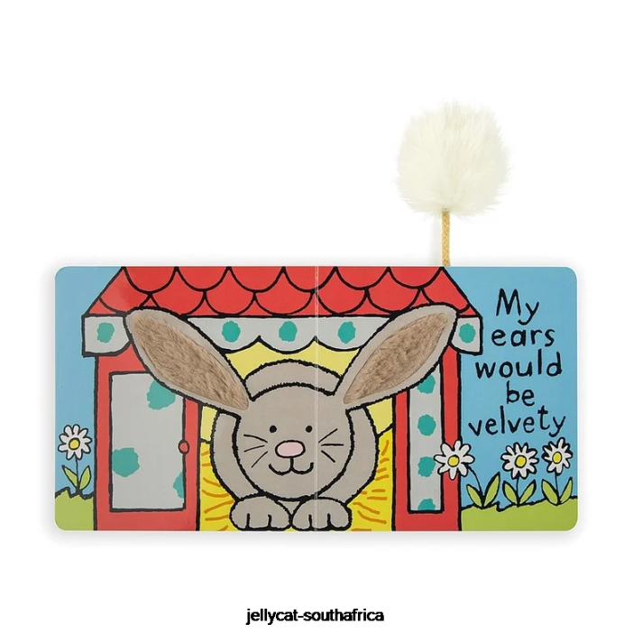 686 Book If I Were A Bunny Book Multi-colour Jellycat