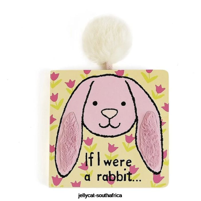 687 Book If I Were A Rabbit Book Multi-colour Jellycat