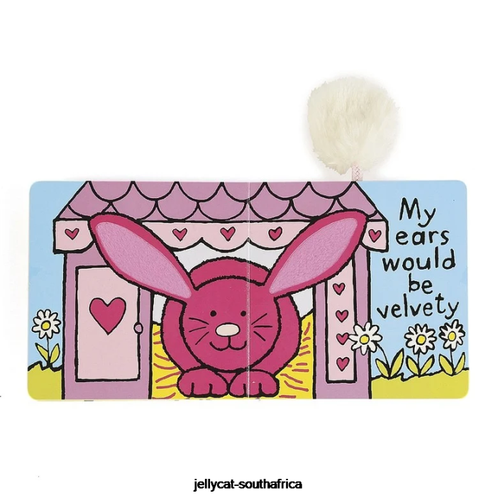 687 Book If I Were A Rabbit Book Multi-colour Jellycat