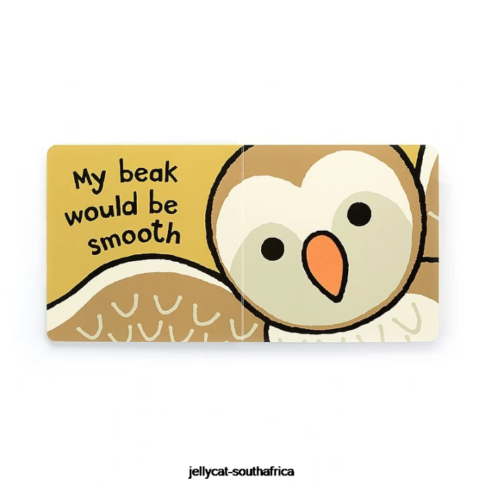 695 Book If I Were an Owl Board Book Multi-colour Jellycat