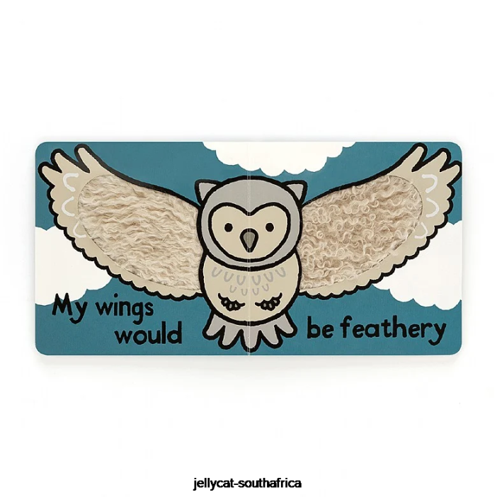 699 Book If I Were An Owl Book Multi-colour Jellycat