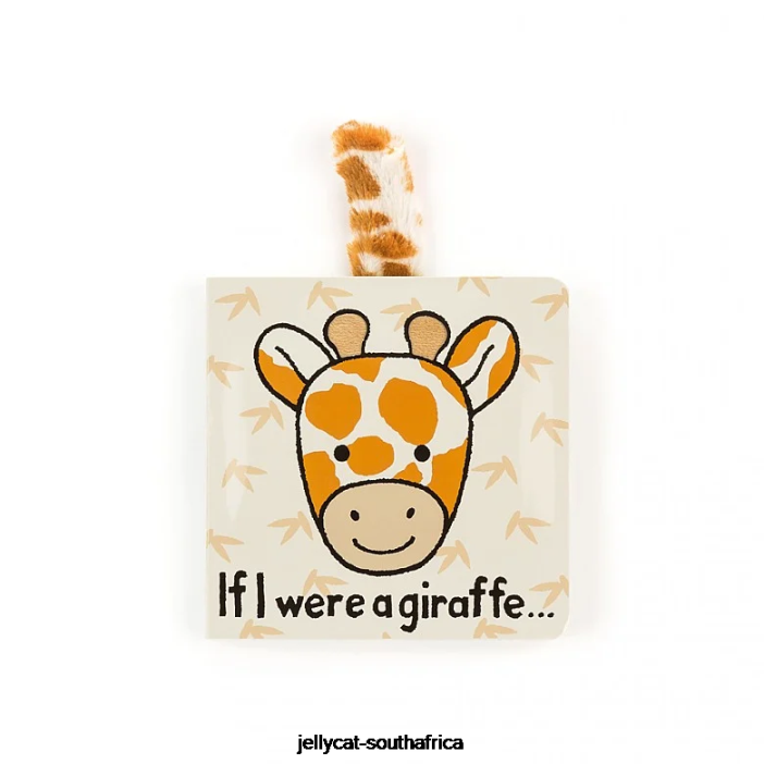 722 Book If I Were A Giraffe Book Multi-colour Jellycat