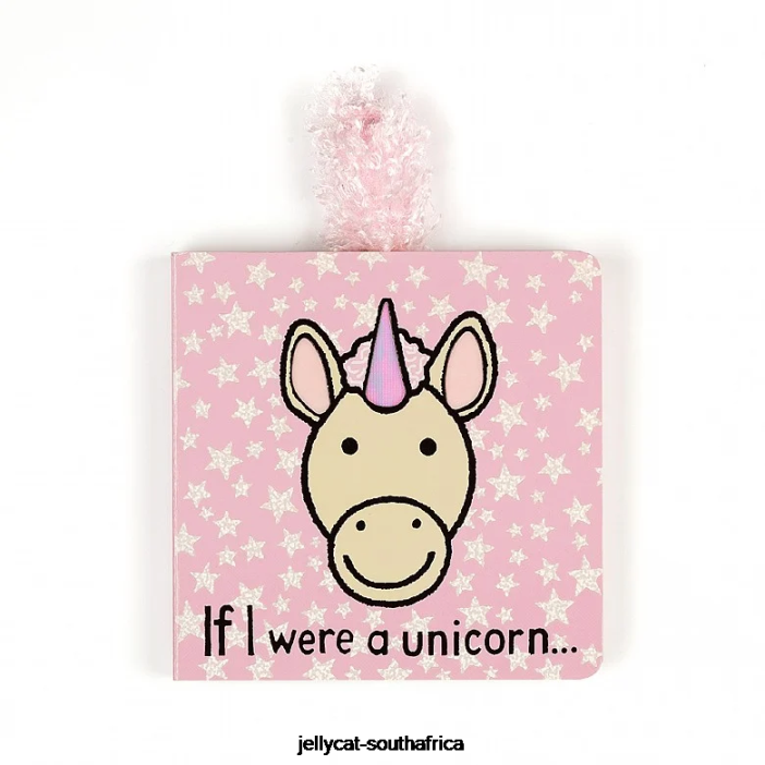 759 Book If I Were A Unicorn Book Multi-colour Jellycat