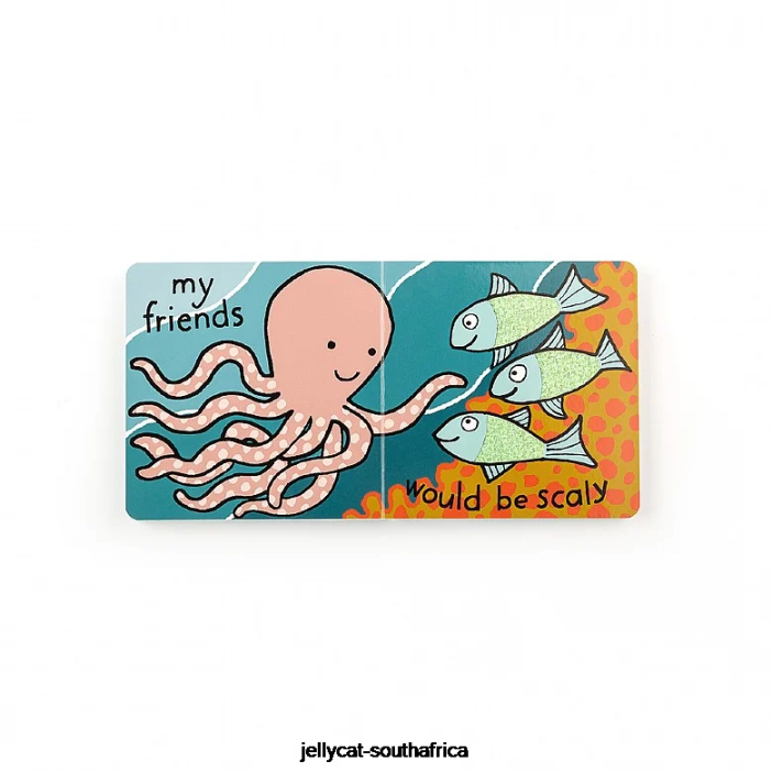 760 Book If I Were An Octopus Book Multi-colour Jellycat