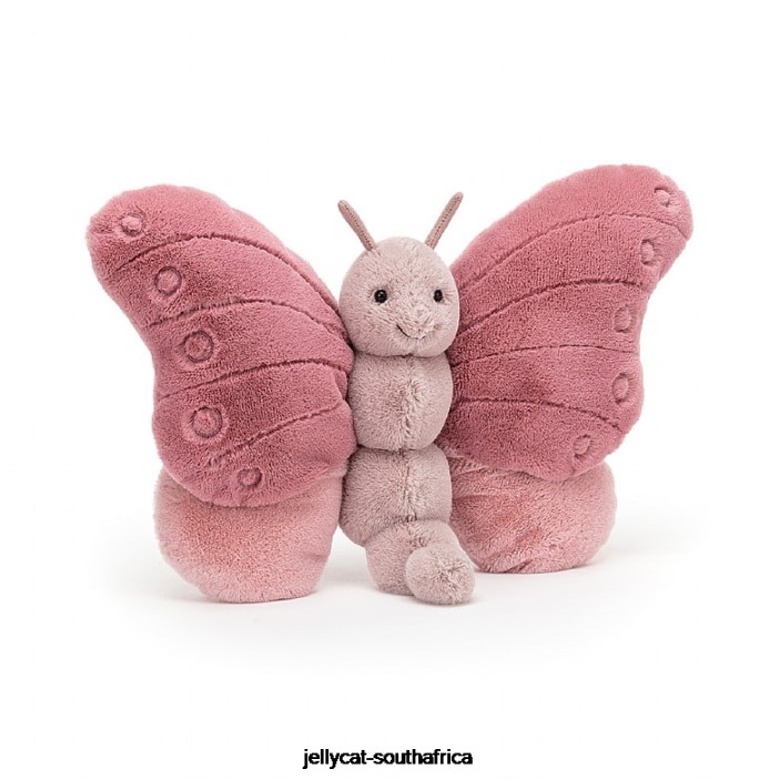 766 Book If I Were A Butterfly Book and Beatrice Butterfly Pink Jellycat