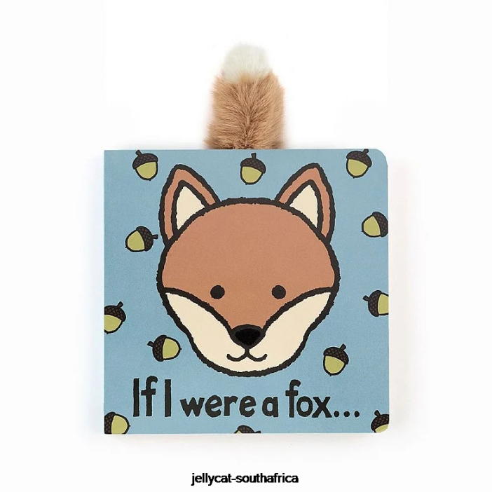 771 Book If I Were A Fox Book Multi-colour Jellycat