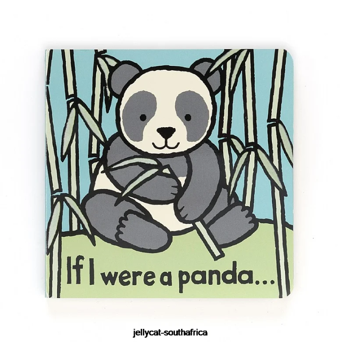 777 Book If I Were A Panda Book Multi-colour Jellycat